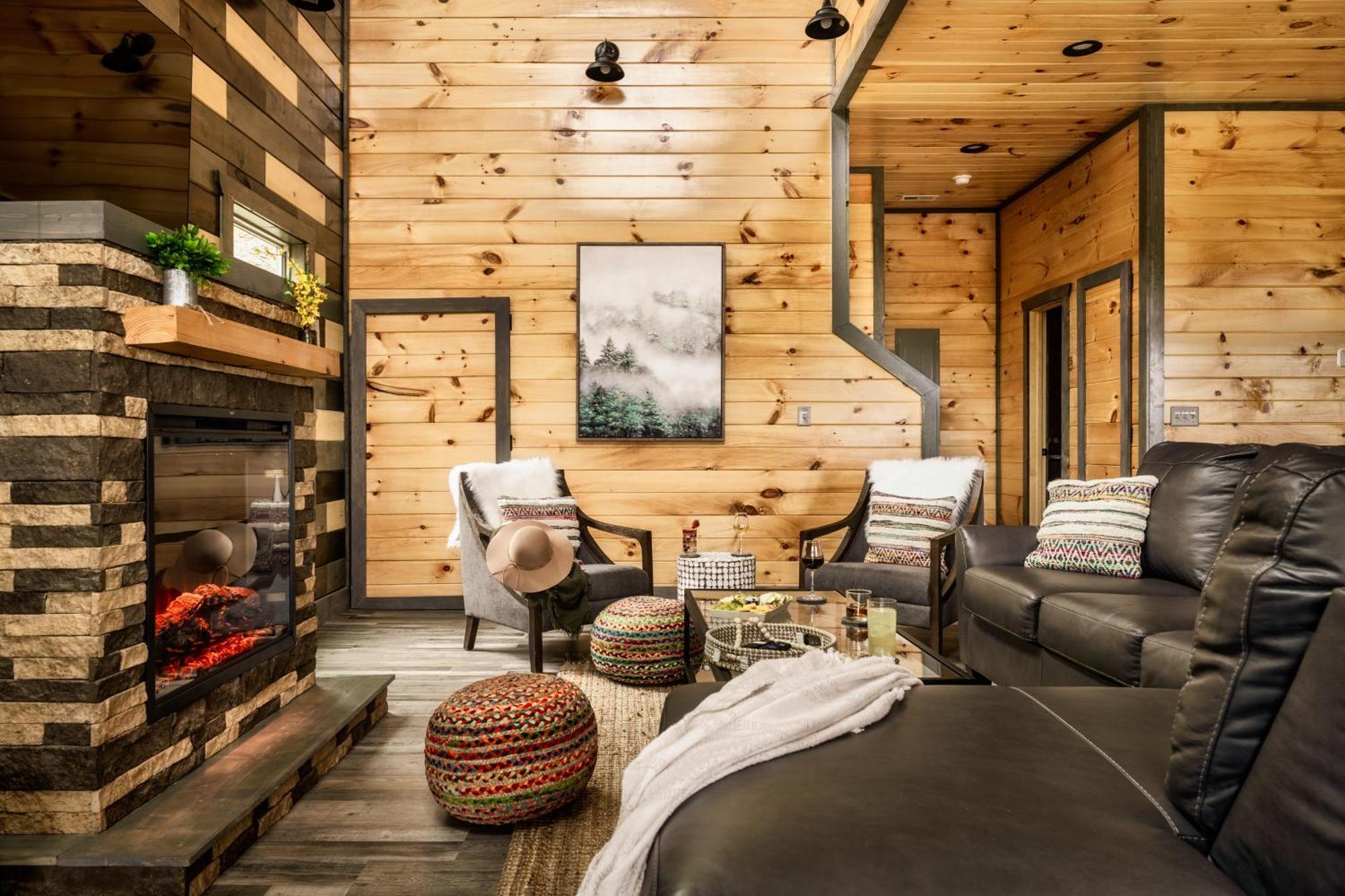 Mountainscape - Brand New Cabin W Views - Hottub - Firetable - Ps5 - Pooltable - 3 Pools Gatlinburg Extérieur photo